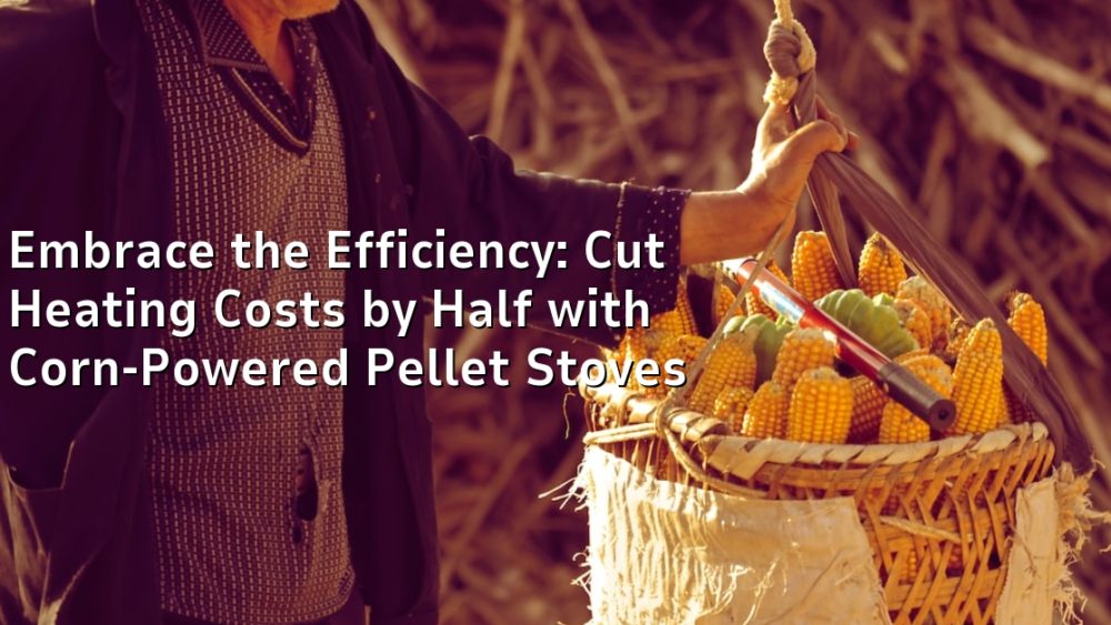 Embrace the Efficiency: Cut Heating Costs by Half with Corn-Powered Pellet  Stoves